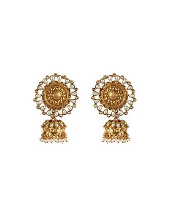 Sangeeta Boochra Silver Earrings 2