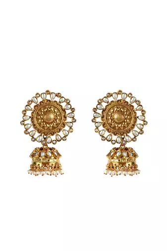 Sangeeta Boochra Silver Earrings