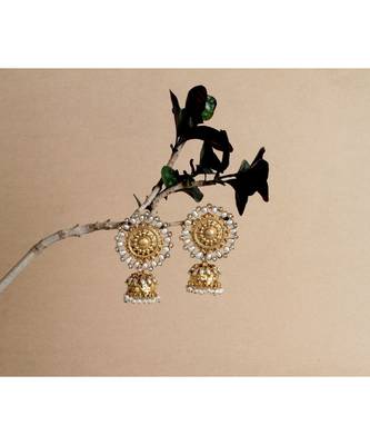 Sangeeta Boochra Silver Earrings 1