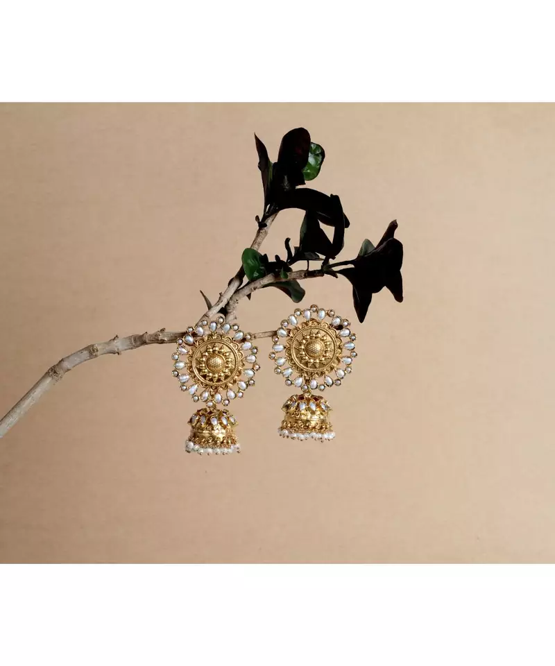 Sangeeta Boochra Silver Earrings