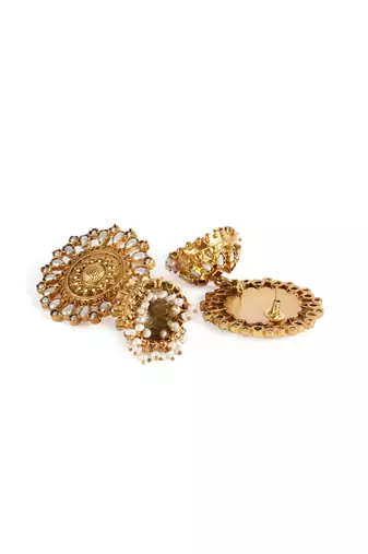 Sangeeta Boochra Silver Earrings