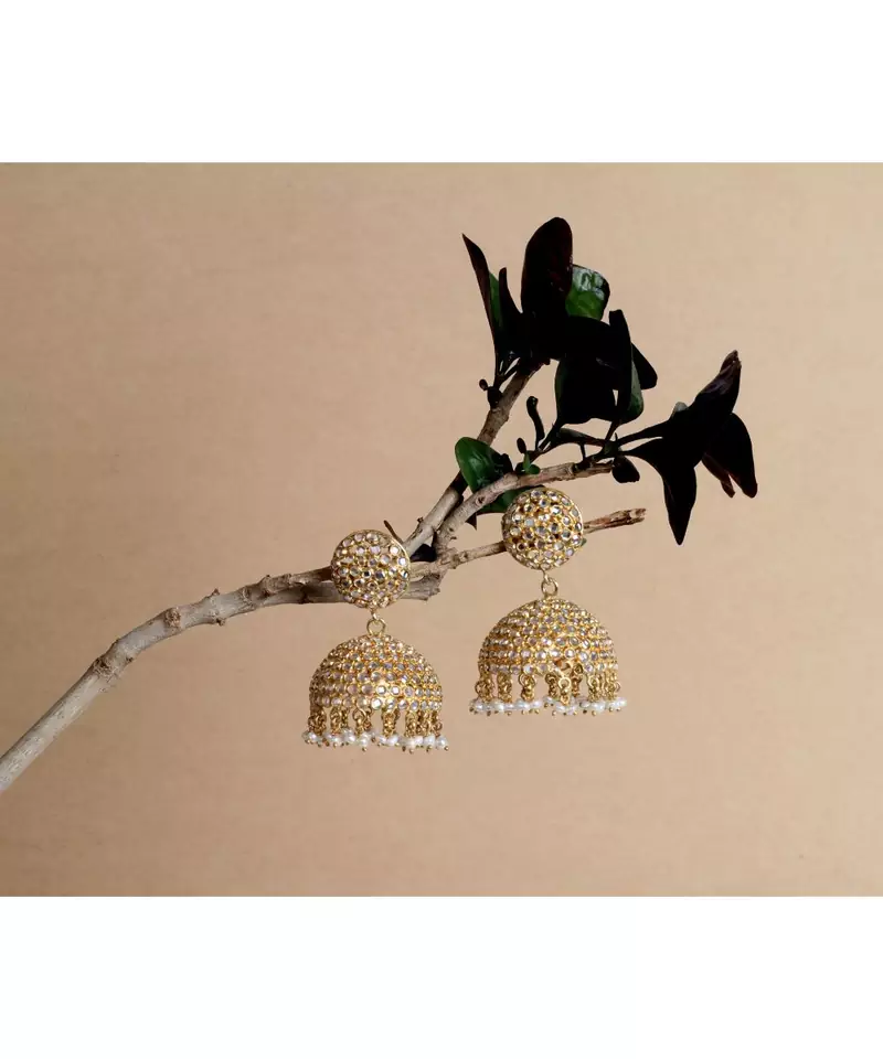 Sangeeta Boochra Silver Earrings
