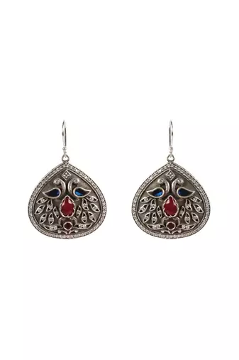 Sangeeta Boochra Silver Earrings