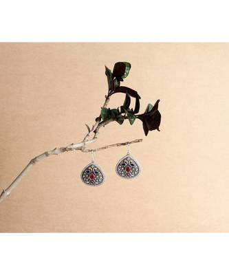 Sangeeta Boochra Silver Earrings 1