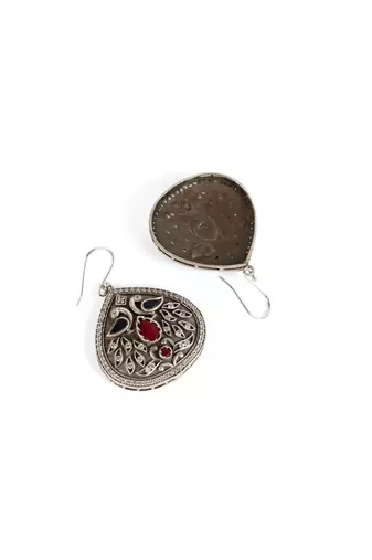 Sangeeta Boochra Silver Earrings