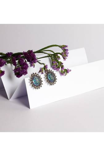 Sangeeta Boochra Silver Earrings