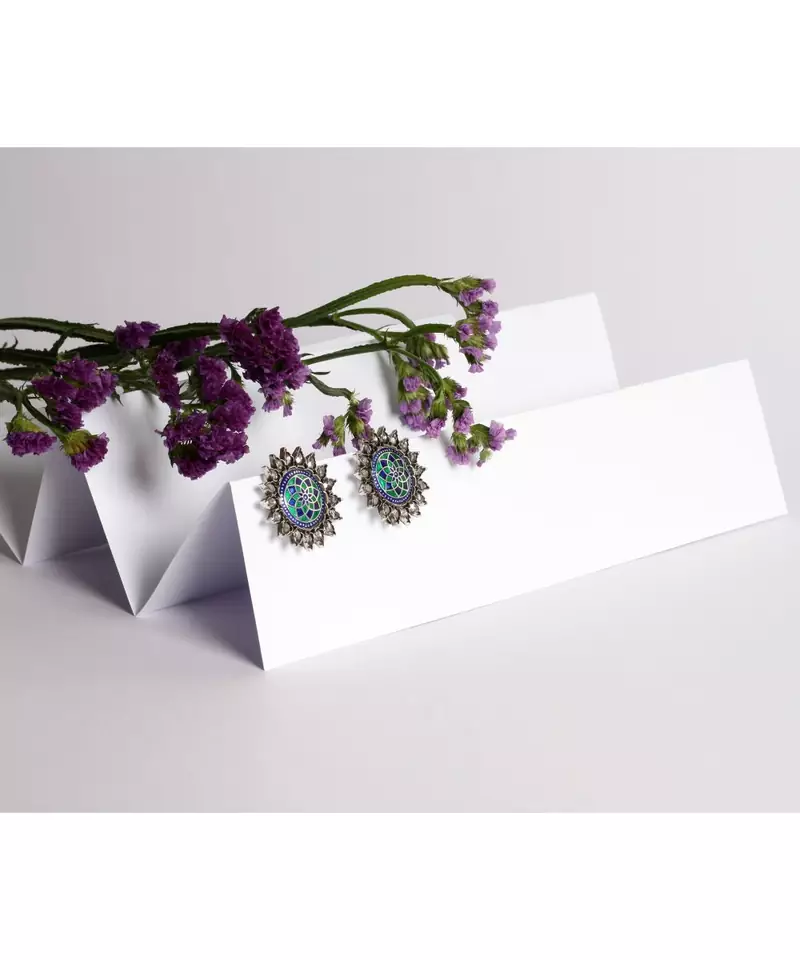 Sangeeta Boochra Silver Earrings