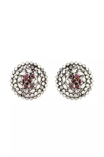 Sangeeta Boochra Silver Earrings