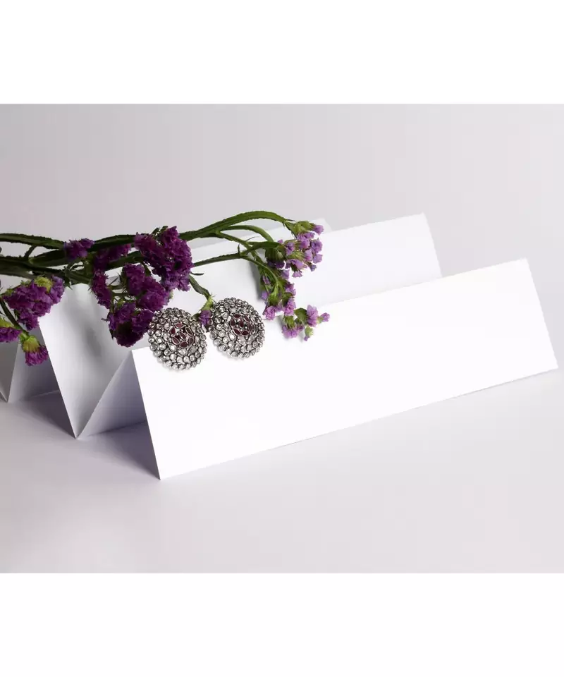 Sangeeta Boochra Silver Earrings