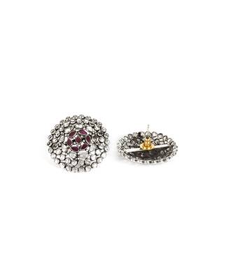 Sangeeta Boochra Silver Earrings 3