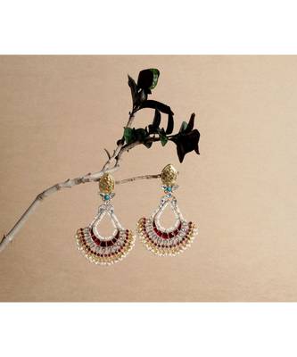 Sangeeta Boochra Silver Earrings 2