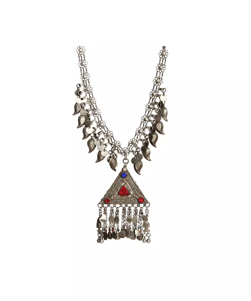 Sangeeta Boochra Silver Necklace
