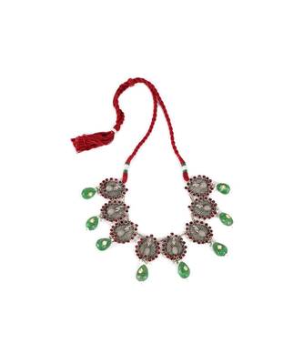 Sangeeta Boochra Silver Necklace 3