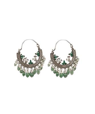 Sangeeta Boochra Silver Earrings 2