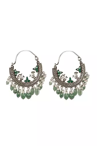 Sangeeta Boochra Silver Earrings