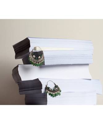 Sangeeta Boochra Silver Earrings 1