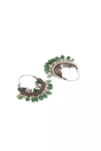 Sangeeta Boochra Silver Earrings