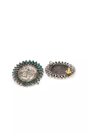 Sangeeta Boochra Silver Earrings