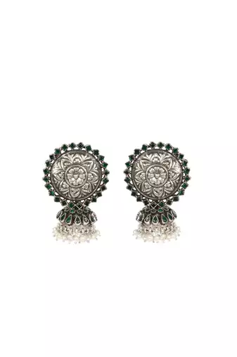 Sangeeta Boochra Silver Earrings
