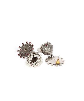Sangeeta Boochra Silver Earrings 3
