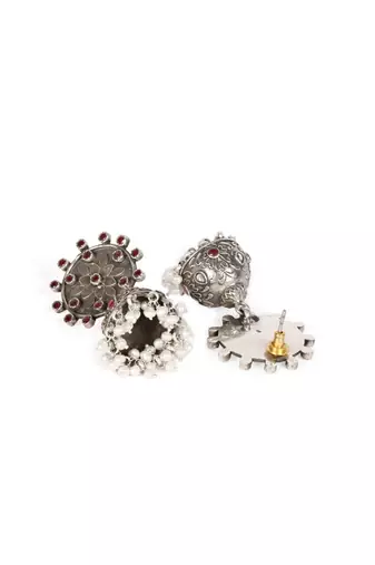 Sangeeta Boochra Silver Earrings