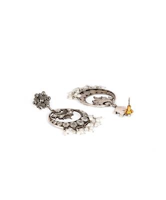 Sangeeta Boochra Silver Earrings 3