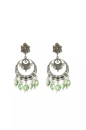 Sangeeta Boochra Silver Earrings