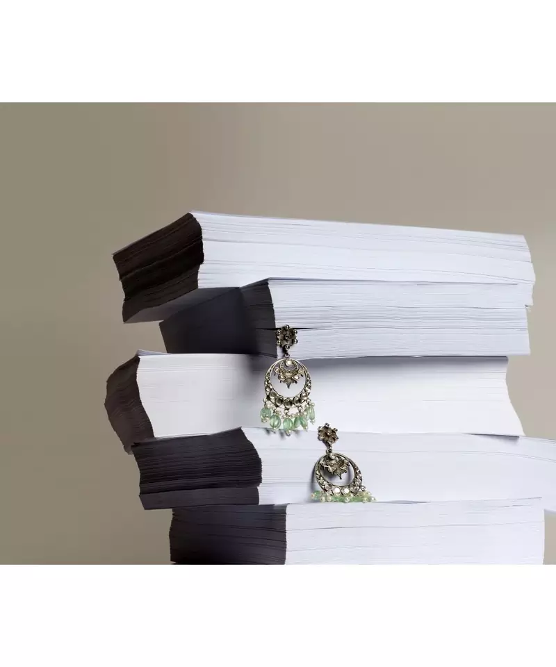 Sangeeta Boochra Silver Earrings