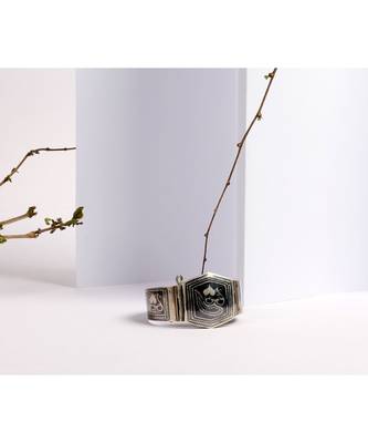 Sangeeta Boochra Silver Bangle 5