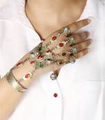Sangeeta Boochra Silver Hand Harness