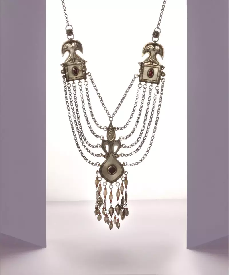 Sangeeta Boochra Silver Necklace