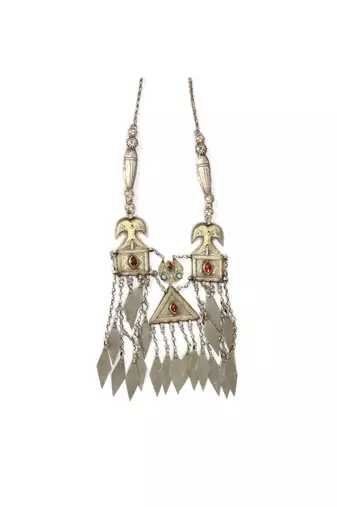 Sangeeta Boochra Silver Necklace