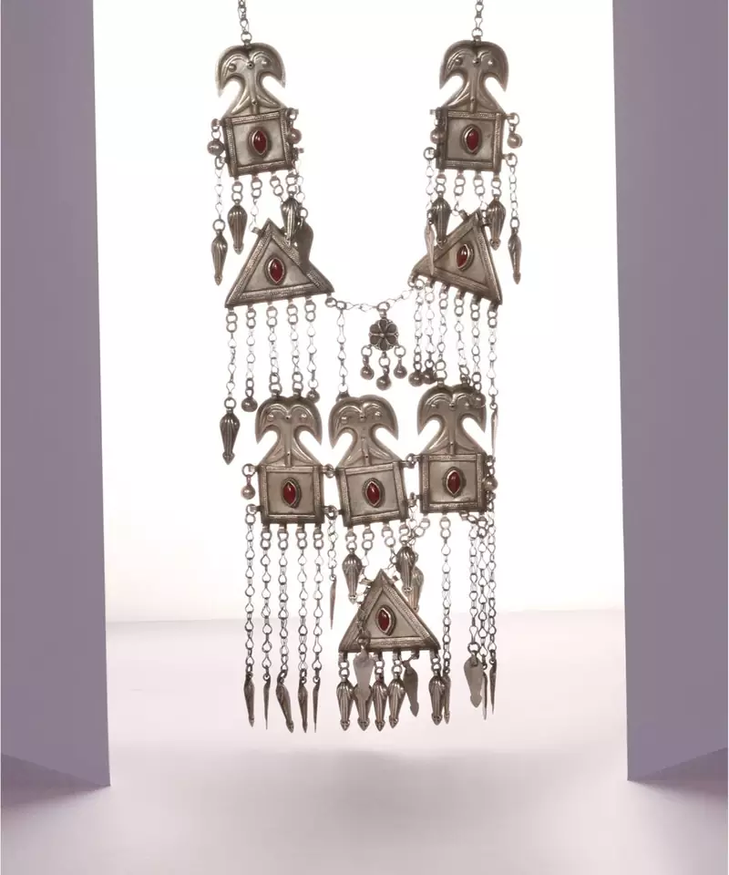 Sangeeta Boochra Silver Necklace