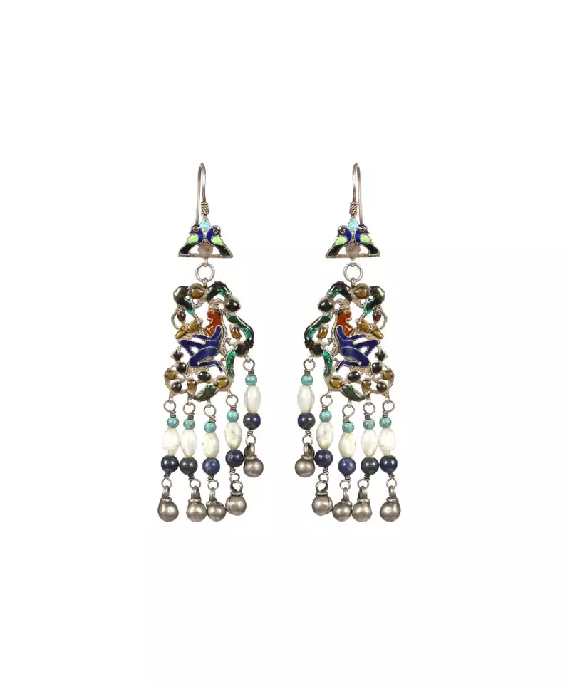 Sangeeta Boochra Silver Earrings