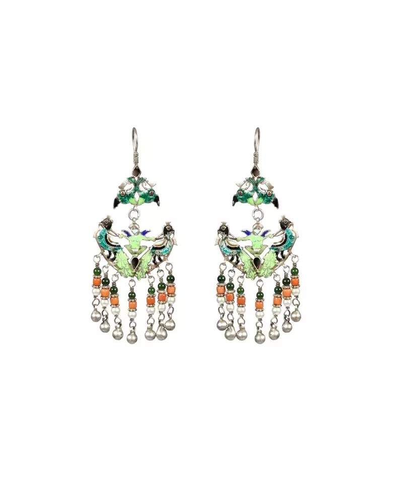 Sangeeta Boochra Silver Earrings