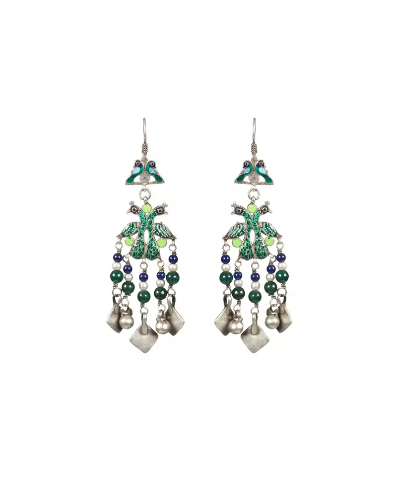 Sangeeta Boochra Silver Earrings