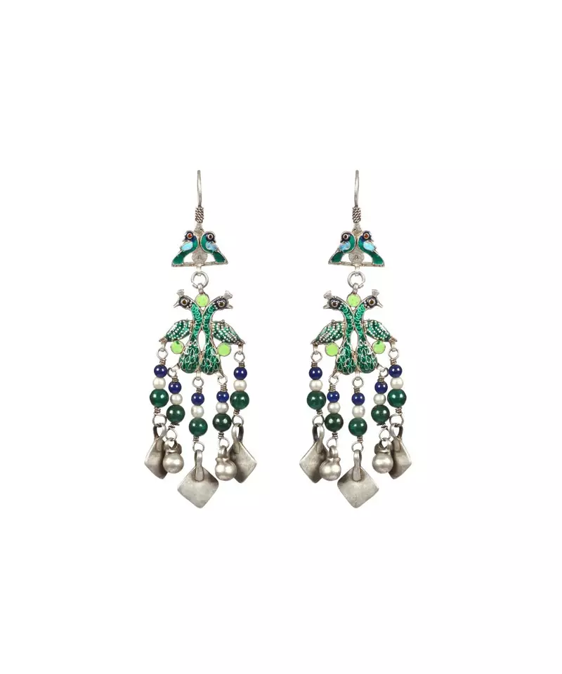 Sangeeta Boochra Silver Earrings