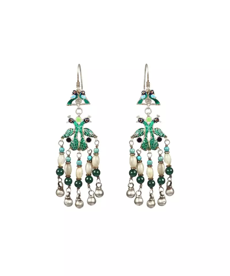 Sangeeta Boochra Silver Earrings