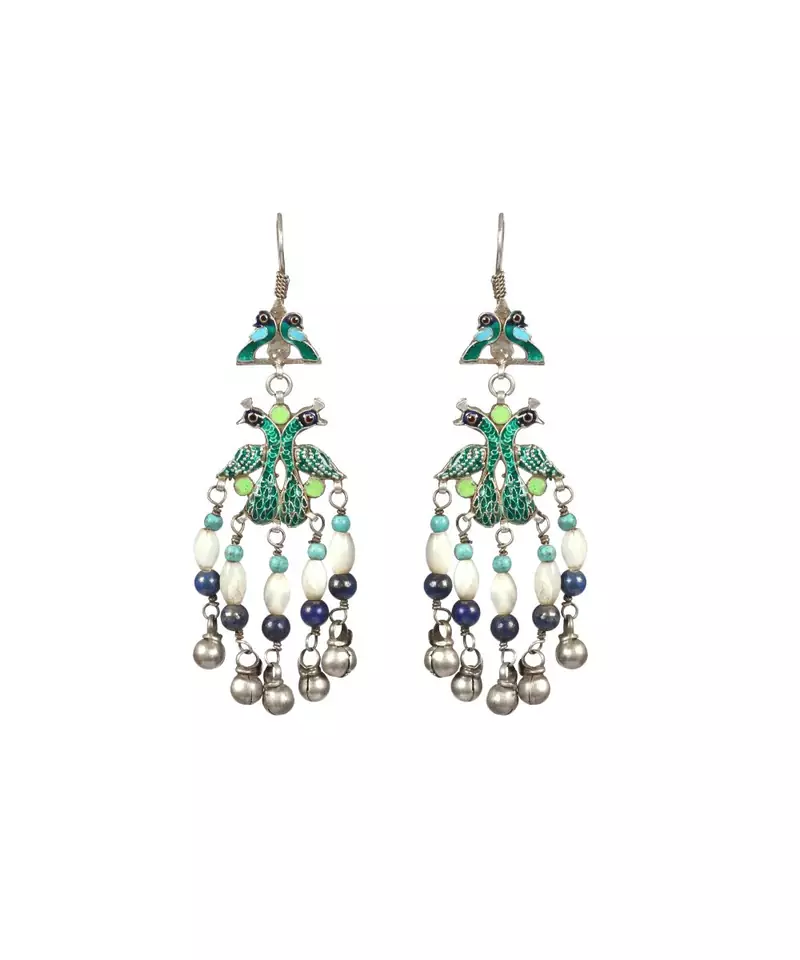 Sangeeta Boochra Silver Earrings