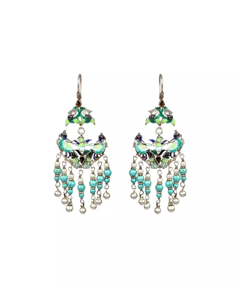 Sangeeta Boochra Silver Earrings