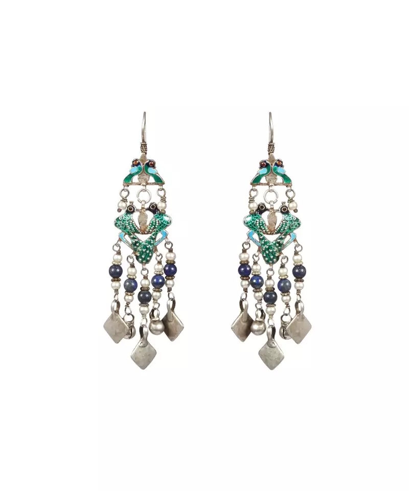 Sangeeta Boochra Silver Earrings