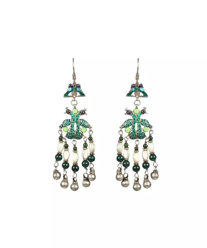 Sangeeta Boochra Silver Earrings