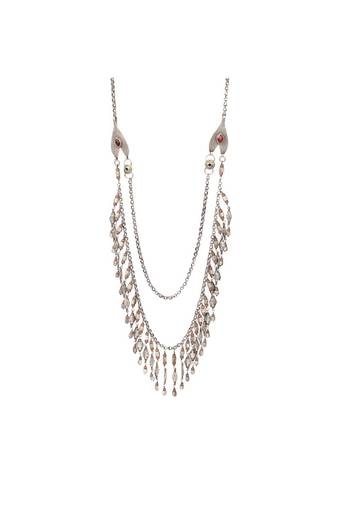 Sangeeta Boochra Silver Necklace