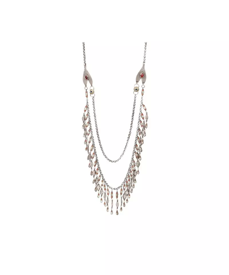 Sangeeta Boochra Silver Necklace