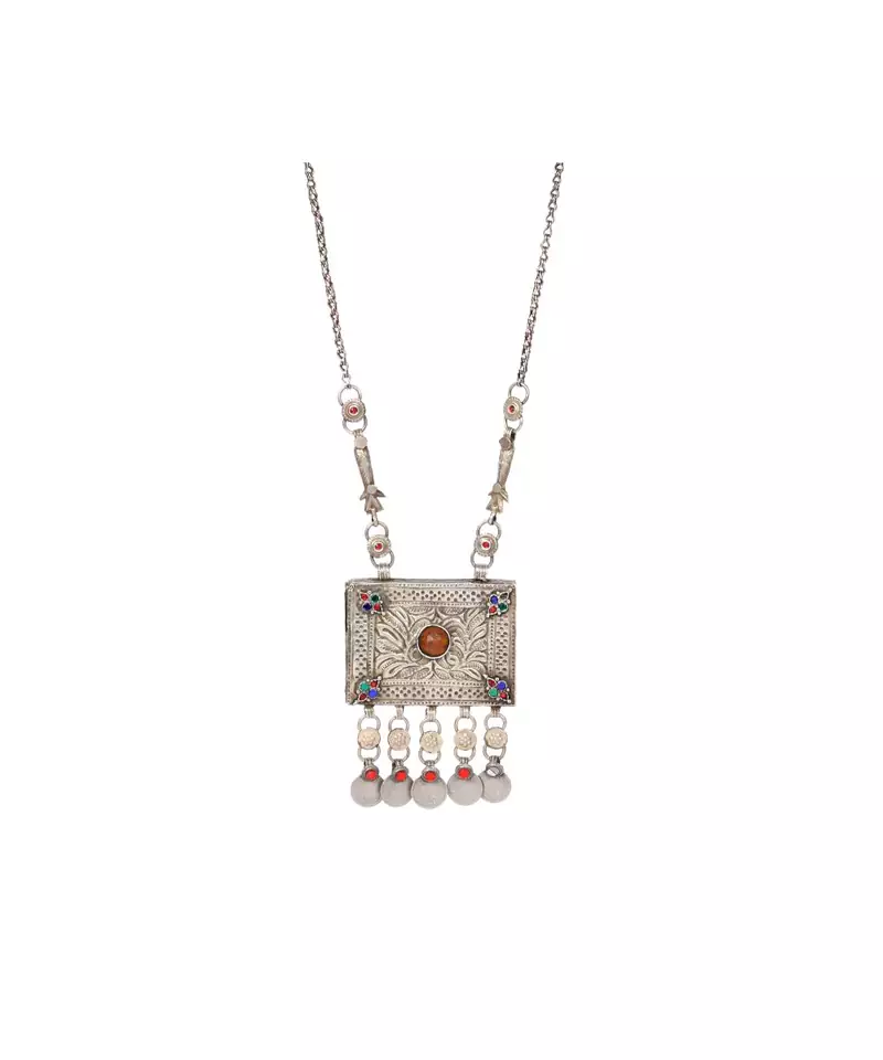 Sangeeta Boochra Silver Necklace
