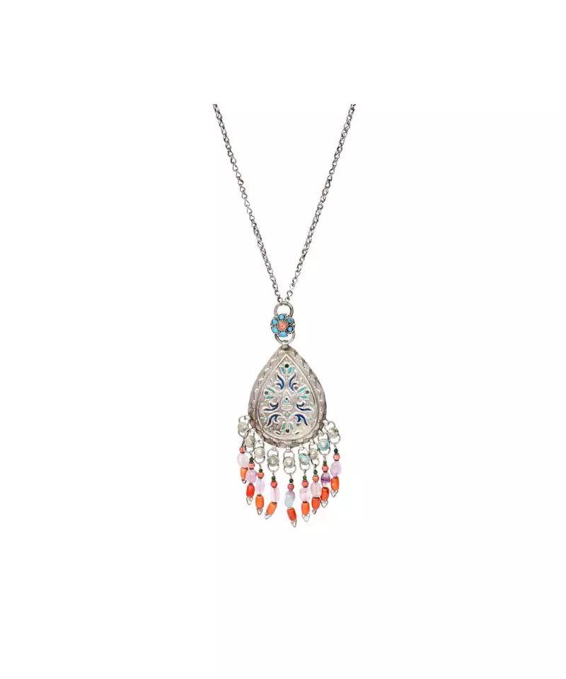 Sangeeta Boochra Silver Necklace