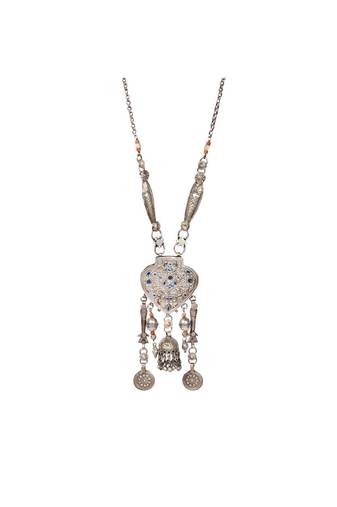 Sangeeta Boochra Silver Necklace