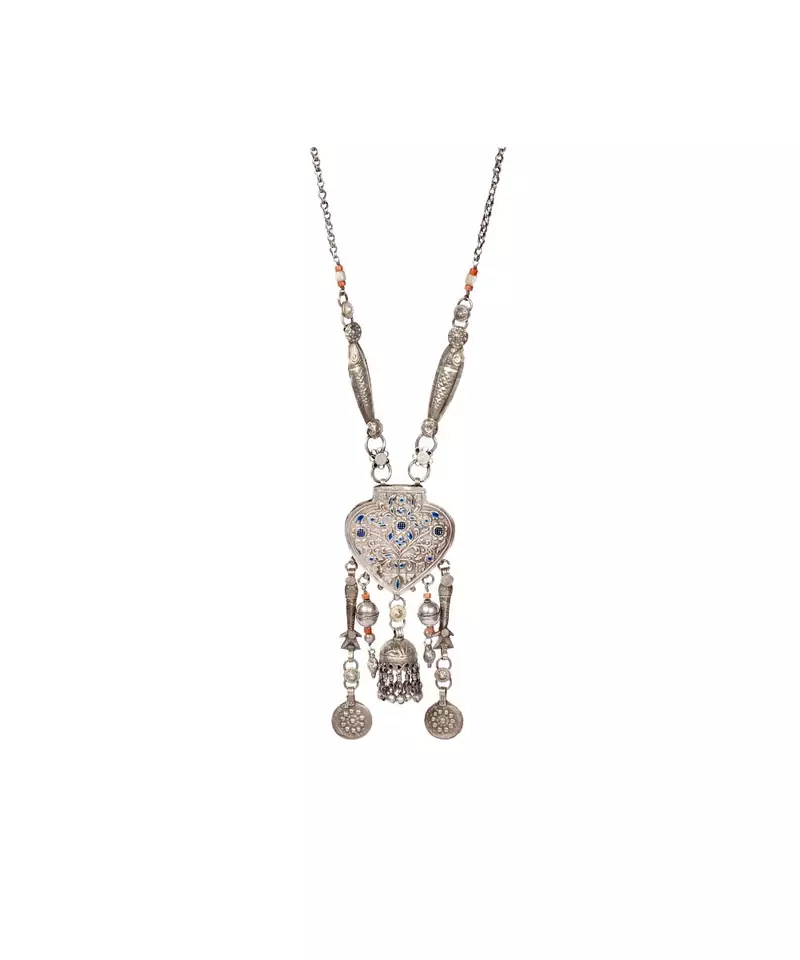 Sangeeta Boochra Silver Necklace