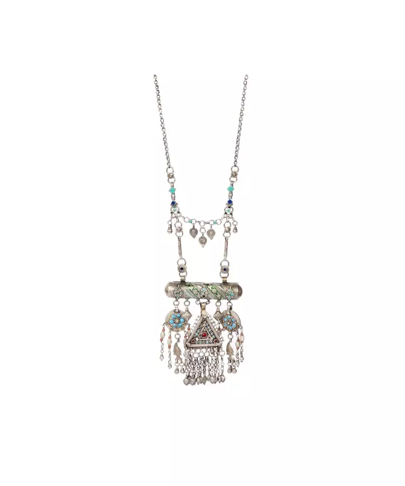 Sangeeta Boochra Silver Necklace