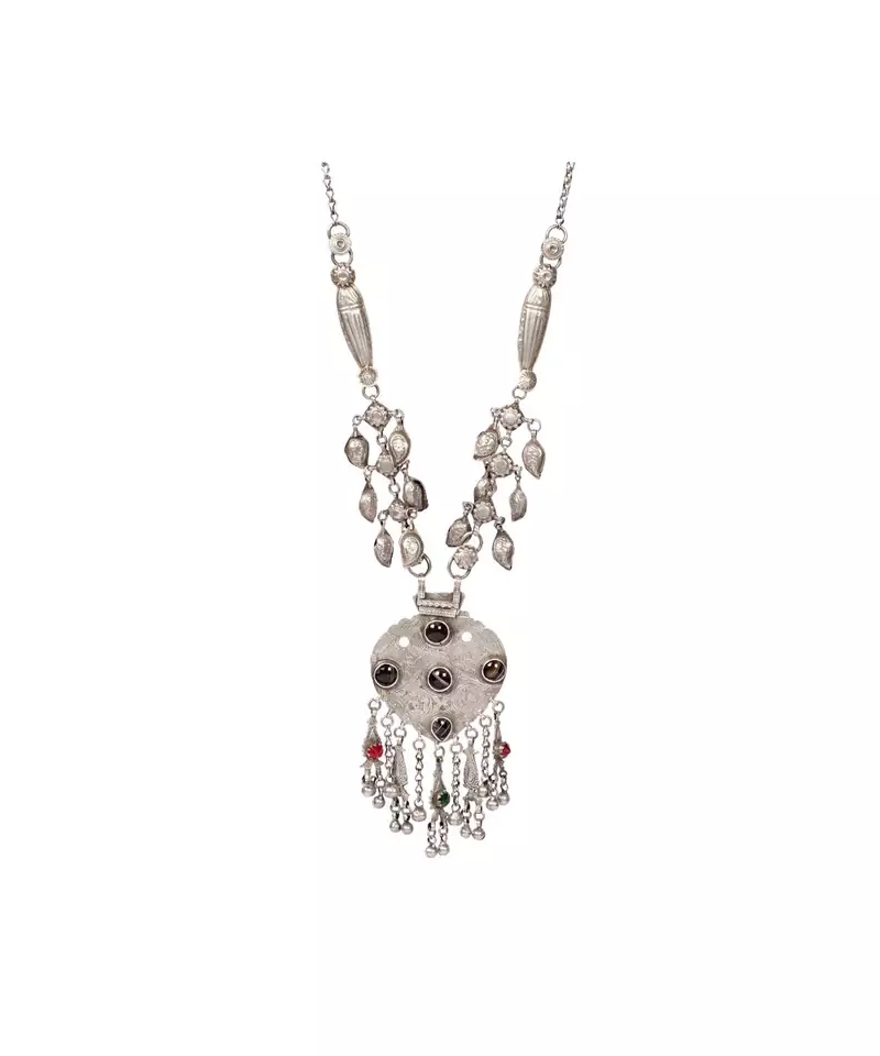 Sangeeta Boochra Silver Necklace